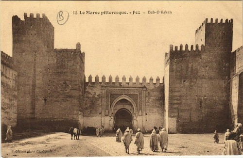 Cpa maroc fez bab - cpa,
