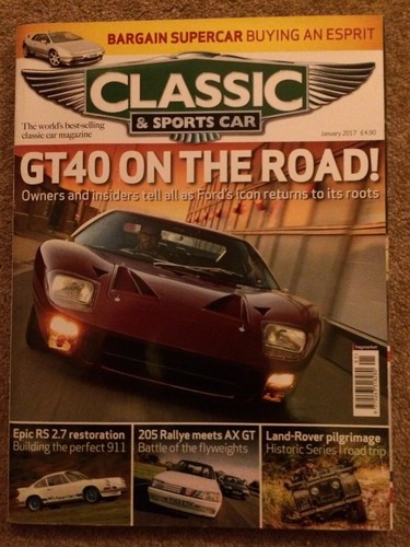 Classic sports car january - car,