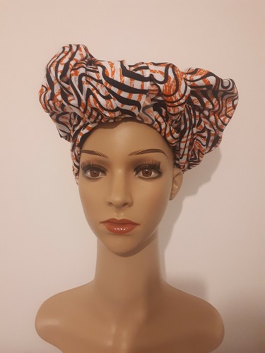 African head wrap - head,