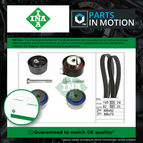 Timing belt kit - timing, 530076710