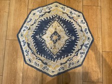 Octagonal Area Rug Handmade In