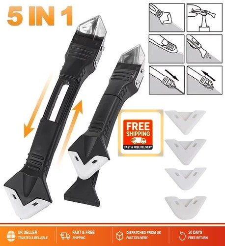 Silicone caulking tool 1 - tool, 5-in-1