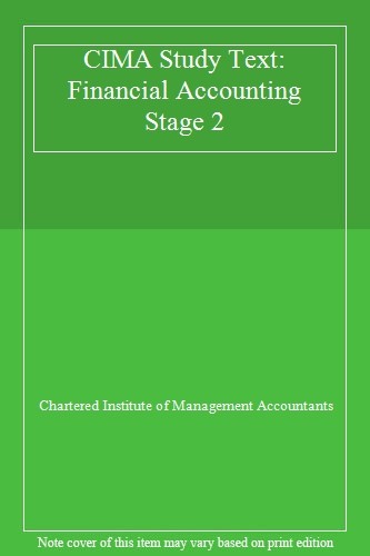 Cima study text - cima, financial