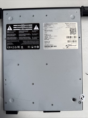 Powersoft mezzo 604 - mezzo, a