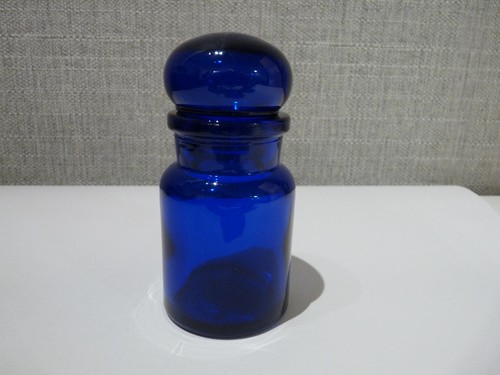 Vintage apothecary colbalt - apothecary,