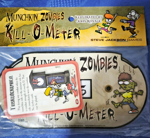 Munchkin zombies kill meter - munchkin, kill-o-meter