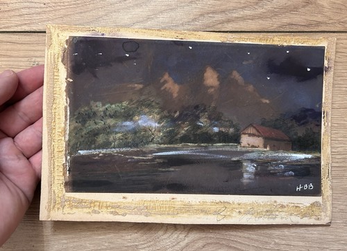 Antique original watercolour - original,