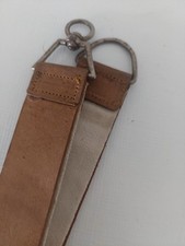 Strop Shaving Hanging 37cm Long 3cm Wide Leather Strap & Canvas Strap Combo