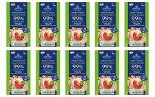 Rakusen's Herb & Onion Flame Baked Crackers 150g x 10 Packs