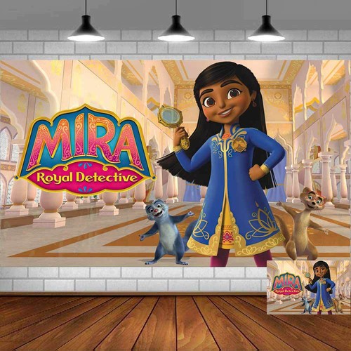 Mira birthday backdrop - birthday, party