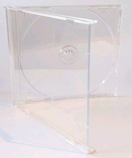 25 CD JEWEL CASES COMPLETE WITH CLEAR TRAYS + FREE DEL