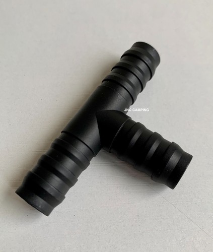 12mm equal piece - tee, 1/2"