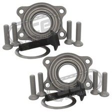 Audi A8 D3 2003-2010 Rear Wheel Bearing Hubs Kits ABS 84mm 4F0498625B 1 Pair