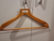 Antique Coat Hanger - Baumfield's Exclusive Tailoying Service, NOTTINGHAM
