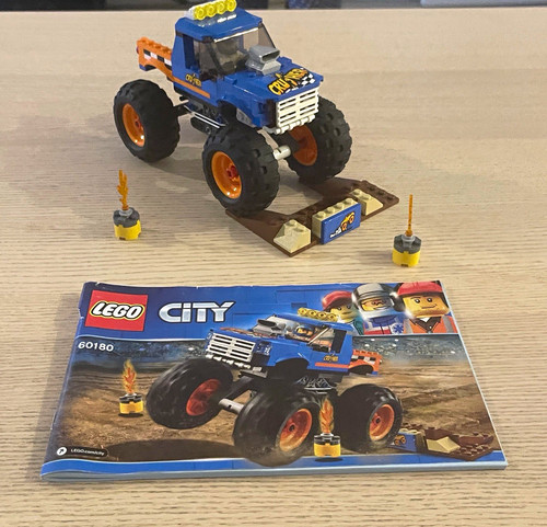 Lego city 60180 monster - lego, truck