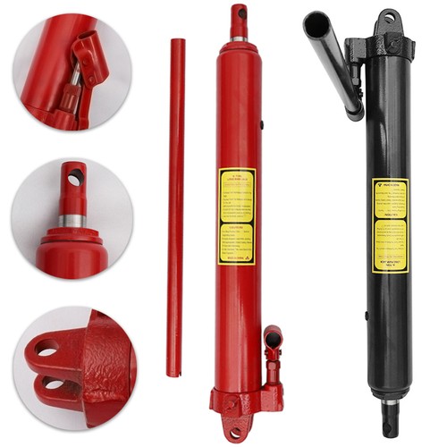 Ton hydraulic jack long ram - 8,