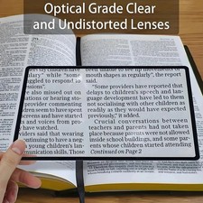 A5 Full Page 3X Magnifier