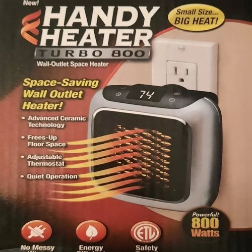 800w space heater digital - space,