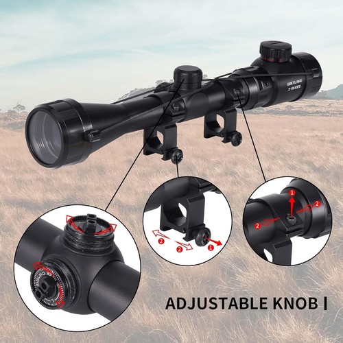 9x40 air rifle - air, scope