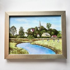 Vintage naive River & Meadow