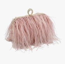Ladies Luxury Ostrich Feather