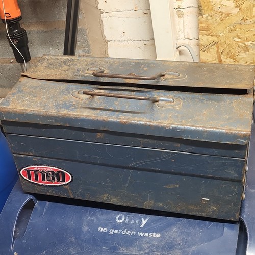 Blue metal cantilever tool - metal,