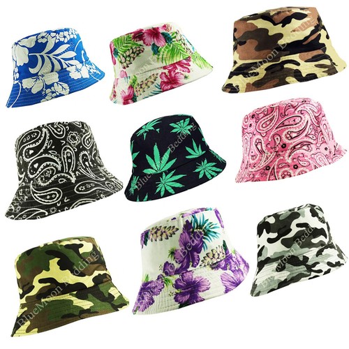 100 cotton adults bucket hat - cotton,