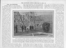 1908 Antique Print MANCHESTER Belle Due Gardens Railway Building Elephant  (339)