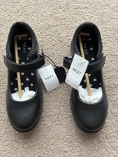 NEXT Black Leather Mary Jane
