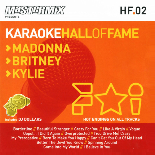 Karaoke disc hall of - disc, fame