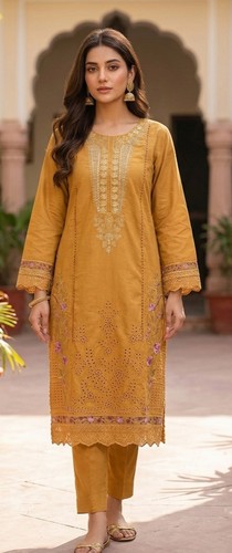 Piece mustard yellow - 3-piece,