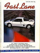 FAST LANE MAGAZINE JAN-1985-