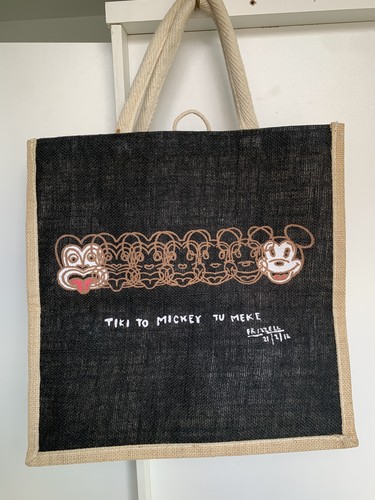 Vintage jute shop tiki - vintage,