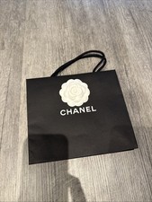 Chanel Black Small Gift Bag Tote - 22 x 19 x 9 cm