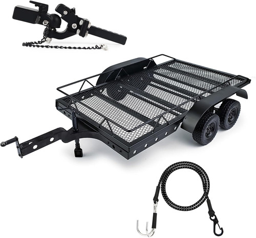 Metal scale rc trailer - metal,