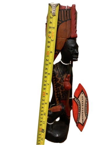Hand carved maasai - hand, wooden