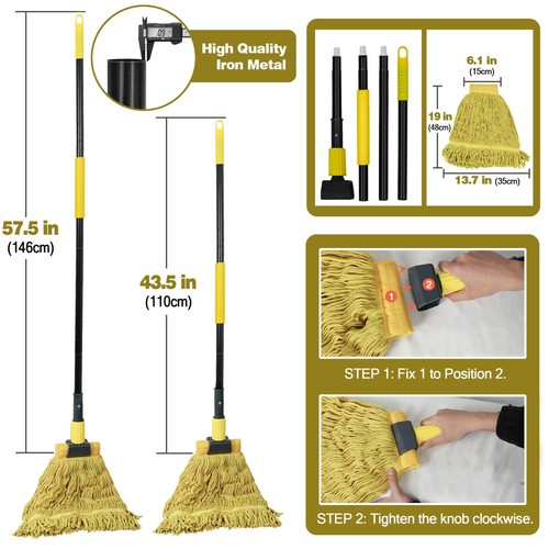 Industrial mop for cleaning - industrial,