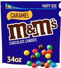 M&Ms Caramel Chocolate Candies HUGE Party Size 963.9g American Exclusive Flavour