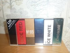 Mens Next 6 x 10ml Gift Set L'Homme / Ice White / Code Red / Signature No 85 BN