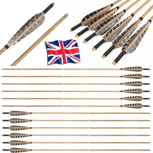 Bamboo arrows feather - 33",