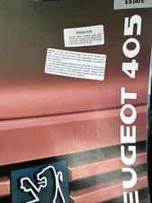Peugeot 405 Estate Range
