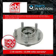 Wheel Hub fits FORD MONDEO 3.0 Front 02 to 07 1S7W1104AA 4103347 Febi Quality