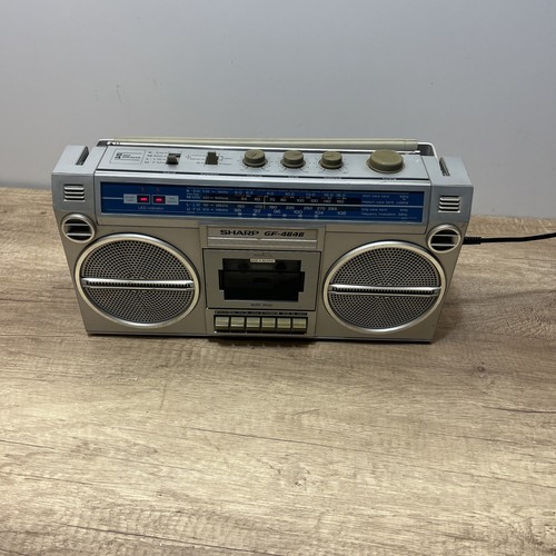 1980s sharp 4646e radio - sharp,