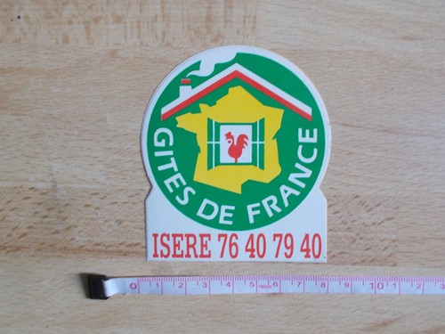 Sticker gites france isère - de,