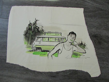 Early Coloured Campervan