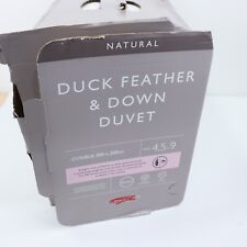 John Lewis Natural Duck Feather & Down 3-in-1 Duvet 13.5 Tog Double with Defects