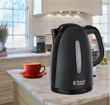 Russell Hobbs 1.7 L Textures Jug Kettle Plastic 3000W Black 21271 #B MARKED#