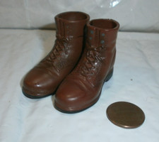 Dragon US short brown boots 1/6th scale toy accessory