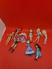 Disney Polly Pocket Little Mermaid Ariel Doll Mixed Brand Bundle Of Small Dolls