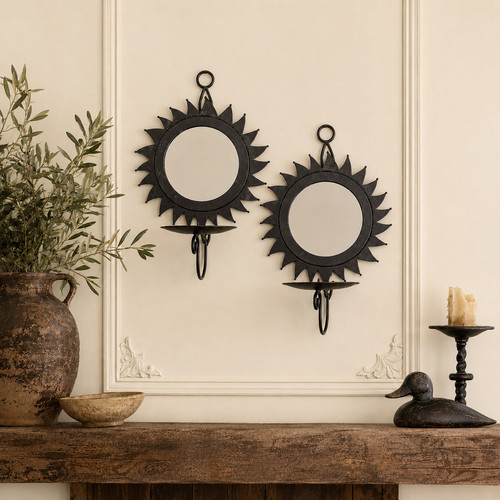 Vintage celestial sun - vintage,